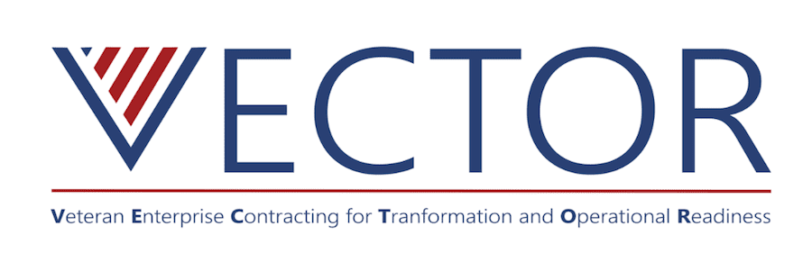 Veteran Enterprise Contracting for Transformation and Operations Readiness (VECTOR) Logo